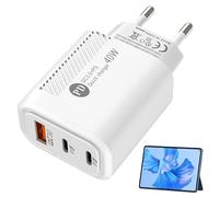Adaptador de Carga rápida | Cabezal de Carga USB,Tipo-c Bloque de del teléfono de QC3.0 2PD 40W incombustible para el hogar, Coche, teléfono Celular, Banco del Poder