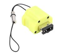 Adaptador de Carga Tipo C con Conector para Auriculares de 3,5 Mm para Consola de Juegos SP, Construcción PETG con Cuerda Antipérdida (Yellow)