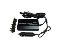 Adaptador de Carga Universal AC/DC 120W Cargador para PC Portatil Camara Apto para Red con 8 Clavijas Apto para Red y Mechero de Coche