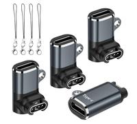 Adaptador de carga USB-C a G-armin Watch, 4 unidades, compatible con G-armin Fenix 7/7X/7S/6, Forerunner 165/965/955/945/265/255/55/45, Vivoactive 5/4S, Venu 3/3S/2S/SQ, Epix Pro 2, relojes con