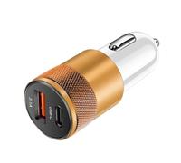 Adaptador de Carga USB Tipo C 3.1 A for teléfonos Xiaomi y Huawei (Conector for mechero)(B)
