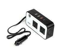 Adaptador de cargador convertidor de enchufe de coche, adaptador de coche para tomacorriente,Convertidor de enchufe de coche Protección múltiple | Cargador de ordina convertidor de coche