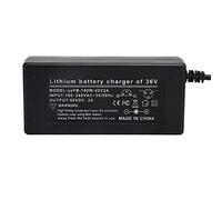 Adaptador de cargador de batería, 42V 2A Adaptador de corriente 42V 2A Cargador de batería Adaptador de cargador de batería de litio Adaptador de carga de batería para batería de iones de(Transl)