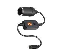 Adaptador de cargador de coche | Cargadores de teléfono de coche - Cable retráctil tipo C, cargador USB, carga USB súper rápida para teléfonos móviles, tabletas, portátiles