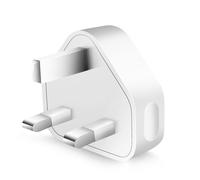 Adaptador de cargador de pared universal USB de 3 pines con enchufe británico (1 puerto)