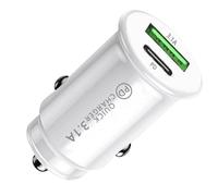 Adaptador de cargador de teléfono automotriz, adaptador de puerto de carga de coche | Cargadores automotrices para teléfonos móviles C, carga rápida para el teléfono porno picc