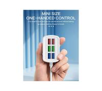 Adaptador de Cargador de Teléfono con Regleta USB, Enchufe Multipuerto, Cargador de Pared para , para , Divisor de Enchufes, Enchufe