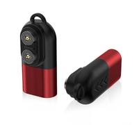 Adaptador de cargador magnético USB-C para modelos LEDLENSER P&H, conector de carga de aleación de aluminio 5V 500MA para cable USB-C portátil serie P5R/P7R/H7R (rojo)