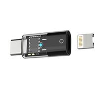Adaptador de cargador para Apple Pencil de 1ª generación, USB C, macho Lightning hembra para iPad 10ª pluma, accesorios adaptadores, cable adaptador de carga, puerto receptor, primer lápiz capacitivo