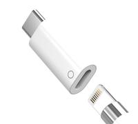 Adaptador de cargador para Apple Pencil USB C macho Lightning hembra de 1ª generación para iPad 10ª generación accesorios conector de carga de bolígrafo, adaptador de cable, receptor de cable