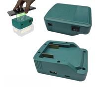 Adaptador de cargador para batería Metabo de 18 V BS18LT 625367000, compatible con SB18LT SSD18LT SSW18LT 625459000, salida USB de 20 V y PD tipo C