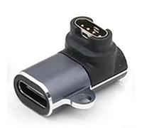 Adaptador de cargador para garmin, USB multifunción para Fenix 7 6 para 5 para instinct 2S 2 Plus Type-C Cable Base de carga (curva lateral tipo-c)