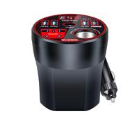 Adaptador De Cargador Rápido para Coche | Inversor de Cargador USB para Teléfono en Coche,Inversor de Corriente Automotriz Versátil para Uso Diario Viaje por Carretera Acampada Viaje Vacaciones