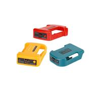Adaptador de Cargador Rápido USB Compatible con Batería para M18 de 18 V, Puerto de Salida Dual con Carga USB y Tipo C