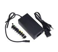 Adaptador de cargador universal para portátil de 100 W, ajustable de 12 a 24 V, 8 puntas, CA 110-240 V, compatible con HP IBM ThinkPad