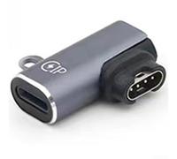 Adaptador de cargador USB para Garmin para relojes Fenix e Instinct Series, múltiples opciones de carga para comodidad del usuario (lig de cabeza recta)