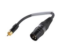 Adaptador De Carretera Cinch RCA <-> XLR De 2 Pines Masculino TRH7U0015-SW