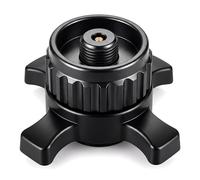 Adaptador de cartucho de válvula compatible con Campingaz CV Easy Clic, adaptador para cartuchos de gas butano y propano con rosca en 417, adaptador de botella de gas para camping y actividades al