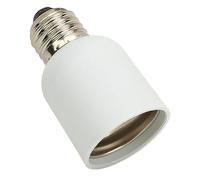 Adaptador de Casquillo de Luz E27 a E40, Juego de 2 Piezas, Adaptador de Casquillo de Bombilla LED Profesional, Resistente Al Calor y a Prueba de Caídas, Fácil de Operar, para