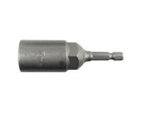 Adaptador de casquillo hexagonal adecuado para tornillos de cabeza hexagonal y tuerca de 5,5 a 19 mm, montaje y desmontaje rápido compatible con taladro eléctrico