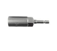 Adaptador de casquillo hexagonal adecuado para tornillos de cabeza hexagonal y tuerca de 5,5 a 19 mm, montaje y desmontaje rápido, compatible con taladro eléctrico