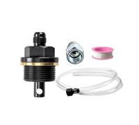 Adaptador de cebado de aceite 6492-10 para motores Detroit Diesel, rosca M33 x 2.0, kit de sellado de conductos hexagonales de 27 mm con cubierta antipolvo, pieza de repuesto directo