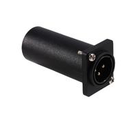 Adaptador de Chasis de Alimentación de Canaleta Serie D, Conector XLR de 3 Pines Macho A RJ45 Hembra para Controlador DMX-con DMX512.