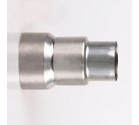 Adaptador de chimenea de 1 pieza, tubo reductor de extensión de cabeza grande a cabeza pequeña, Conector de tubo reductor de tubo de humos de acero inoxidable(7cm~5cm)