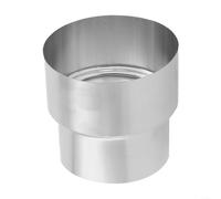 Adaptador de Chimenea Reductor de Tubo de Conexión Multi-Tamaño para Sistema de Calefacción de Estufa de Leña, Conducto de Ventilación de Chimenea de Mampostería, Acero Inoxidable, 60mm 70mm 80mm 90mm