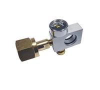 Adaptador de cilindro de CO2 de agua de soda 2023, estación de llenado de carbonatador para reemplazo de llenado de botellas de tanque de CO2 (hembra G3-4)