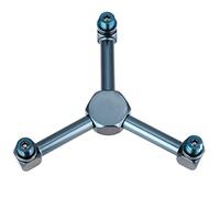 Adaptador de cilindro de gas para estufa de camping al aire, 3 en 1, de aleación de aluminio, LDAUYZLING (Verde)