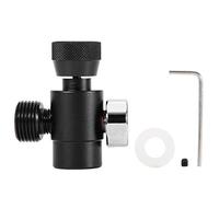 Adaptador de Cilindro Kit de Conector del Adaptador de Recarga del Cilindro del Tanque de Llenado de CO2 Adaptador de cilindro de tanque de CO2 para rellenar botellas de CO2#2