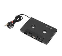 Adaptador de Cinta de Casete, Adaptador de Reproductores de Casete de Coche de Salida de 4 Canales, Cambiador de Cinta Retro de 3,5 Mm, Conector Chapado en Oro de 24 Quilates, para TeléFonos MóViles,