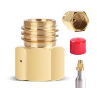 Adaptador de CO2 para Sodastream TR21-4 a TR21-3, compatible con Quooker Cube Tank, adaptador de rosca de latón, compatible con botellas de CO2 Quooker, Sodapop y adaptadores para bombonas de gas