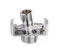 Adaptador de cobre para cabezal de ducha en ángulo, pie curvado, tornillo excéntrico, accesorios de grifo de ducha, accesorios de tubería