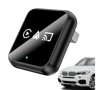 Adaptador de coche inalámbrico, convert sin cables para accesorios de audio automotriz | Conversor de pantalla de vehículo | para conductores de camiones, Sedans RVs SUVs Daily Commute Travelers Road