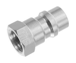 Adaptador de Coche para Aire Acondicionado de Automóvil en Aluminio Plata | Sellado Hermético y Diseño a Prueba de Fugas, Compacto y Portátil, Resistente a Altas Temperaturas