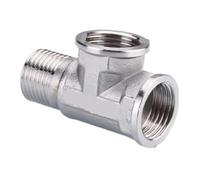 Adaptador De Codo Acero Inoxidable Con Rosca Macho Y Hembra, Tipo T, Reductor, Junta A Tope, Tapón, Acoplador, Accesorios Plomería(Red)