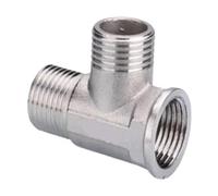 Adaptador De Codo Acero Inoxidable Con Rosca Macho Y Hembra, Tipo T, Reductor, Junta A Tope, Tapón, Acoplador, Accesorios Plomería(Gold)