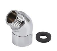 Adaptador de Codo de Ducha de Mano, Cabezal de Ducha de 135 Grados, Adaptador de Codo de Latón, Accesorios de Ducha G1/2in Showerhead