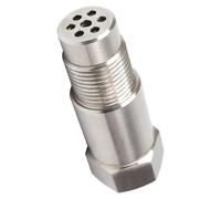 Adaptador De Colector De Escape | Acoplador Roscado Hidráulico De Aire - Accesorio de Acero Inoxidable para Mantenimiento de Vehículos Camiones Autocaravanas Talleres Garajes Industrial