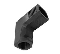 Adaptador de colector de polvo, conexión de polvo de sierra de mesa, conector deslizante con control de gancho, herramienta de captura de taller ABS, adaptador de bloqueo con diseño compacto