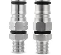 Adaptador de columna con cierre de bola for elaboración casera - Barril Coney de gas/líquido de 19/32" con junta hexagonal NPT de 1/4"(4style)