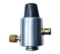 Adaptador de combustible para estufa de mochilero con gestión de presión de precisión para uso con recipientes de gran altitud y gas licuado estándar