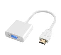 Adaptador De Computadora Genérico Para Portátiles, Adaptador VGA A Adaptador De Video De Alta Velocidad - Convertidor De Conexión No Bidireccional Versátil Compatible Para Ordenes