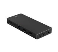 Adaptador de concentrador tipo C 12 en 1 con triple pantalla, 10 Gbps, concentrador USB de alta velocidad, 12 puertos, resolución 8K/4K, aleación de aluminio