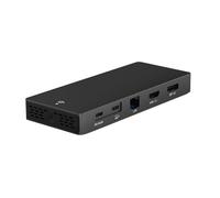 Adaptador de concentrador tipo C 12 en 1 con triple pantalla, 10 Gbps, concentrador USB de alta velocidad, 12 puertos, resolución 8K/4K, aleación de aluminio