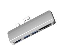 Adaptador de concentradores USB para Pro4 5 6 con 4K a 30Hz y lector de tarjetas