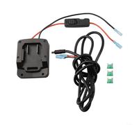 Adaptador de conector de alimentación de batería Starlink para Parkside X20V TEAM con interruptor y fusible, cable de calibre 14 para una conexión de batería fiable y segura