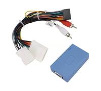 Adaptador de conector de arnés de cableado de 16 pines para radio y caja decodificadora CANbus E21C para vehículo